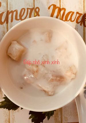 Hình của món Chè khoai môn.