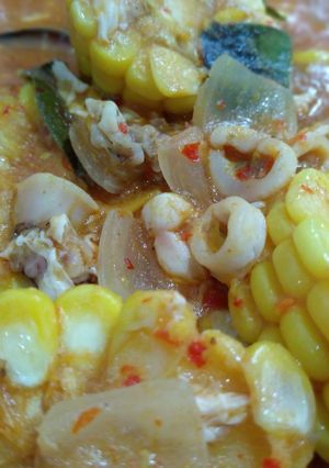 Foto resep Cumi jagung saos padang sedap