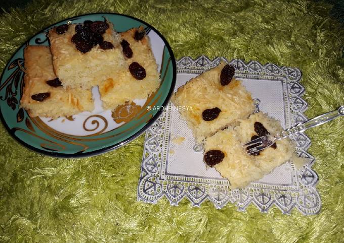 Langkah Mudah untuk Menyiapkan Bolu singkong panggang, Bikin Ngiler