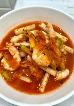 รูปของ แกงส้มหลดบัวกุ้งสด