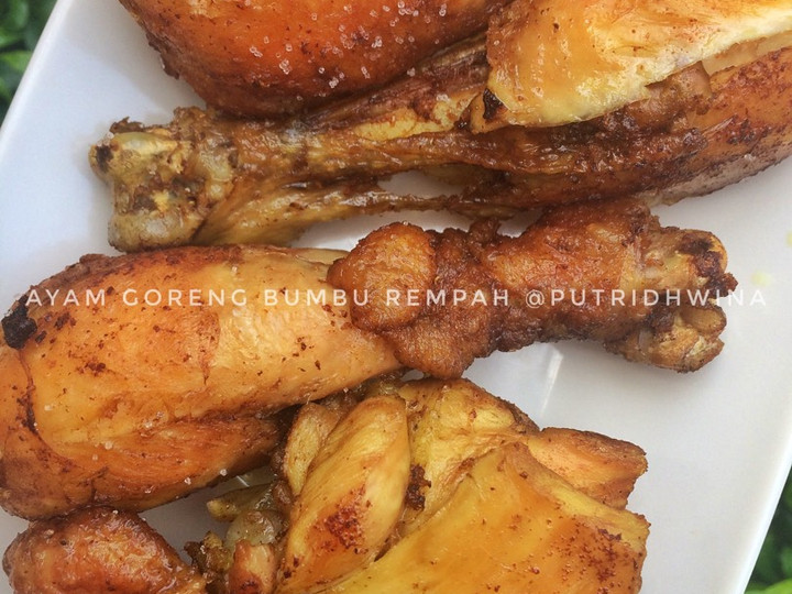 Anti Ribet, Membuat Ayam Goreng Bumbu Rempah Ekonomis