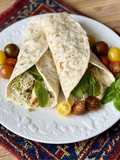 Tortilla Au Poulet Et Guacamole À La Menthe