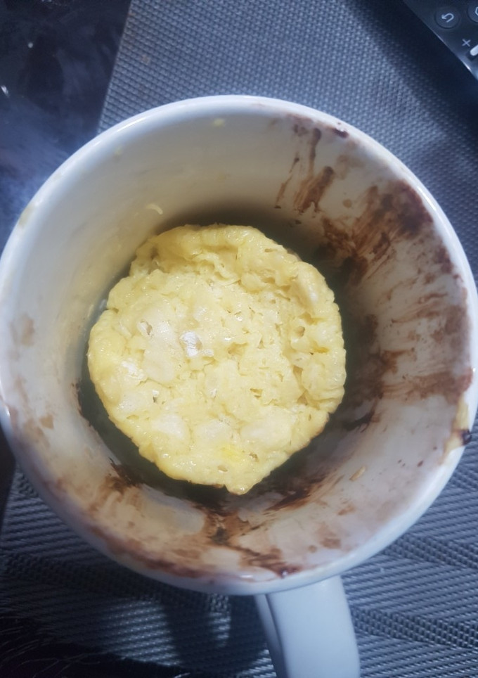 Una foto de Queque al microondas saludable