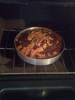 Una foto de Torta Marmoleada