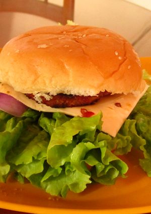 A picture of Chicken Burger.