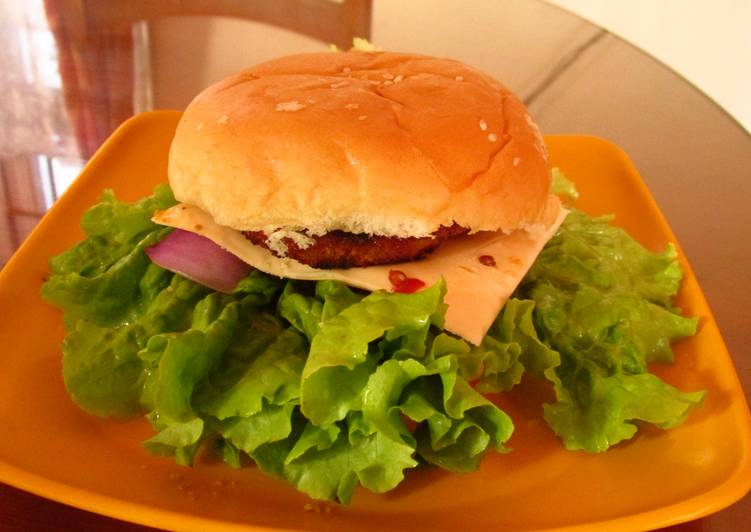 Recipe of Any-night-of-the-week Chicken Burger