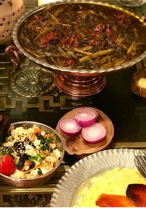عکسی از دستور خورشت کرفس 😍😍