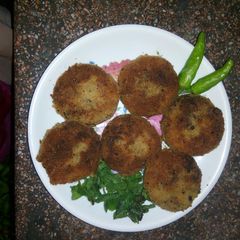 A picture of Chickpeas cutlets.