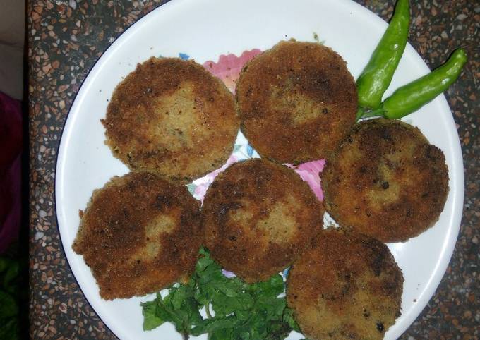 Delicious Food Mexican Cuisine Chickpeas cutlets