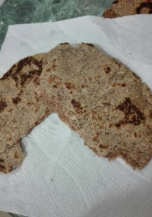 Una foto de Pan pita integral al Sartén