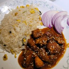 A picture of Sweet & Spicy Korean Chicken.