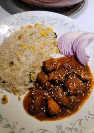 A picture of Sweet & Spicy Korean Chicken.