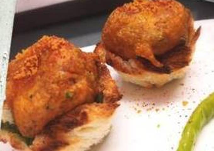 Steps to Make Speedy Mini bread vada pav