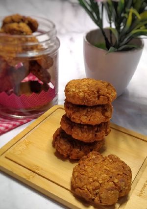Foto resep Oat Dates Ginger Cookies