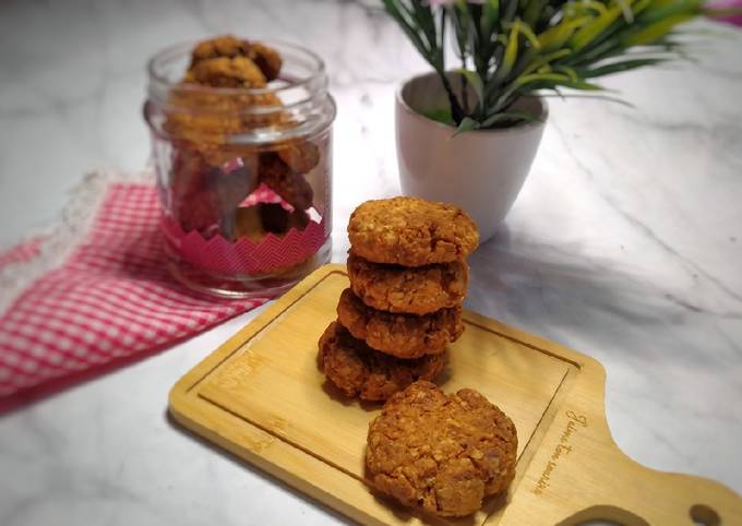 Oat Dates Ginger Cookies