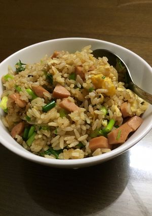 Hình của món Cơm rang nước tương Maggi.
