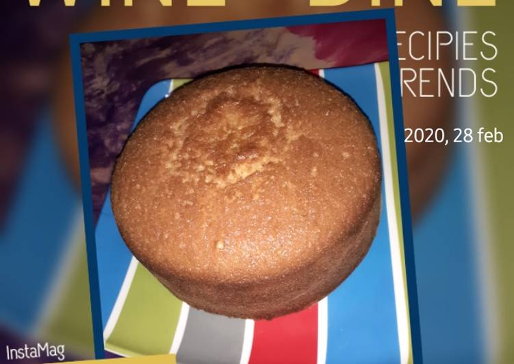 Recipe of Award-winning Vanila sponge cake without oven