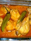 Achari chicken curry