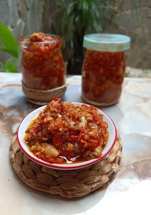 Foto resep 012. Sambal Baby Cumi Extra Hot 😤