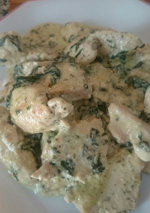 Foto principal de Pollo con salsa parmesano