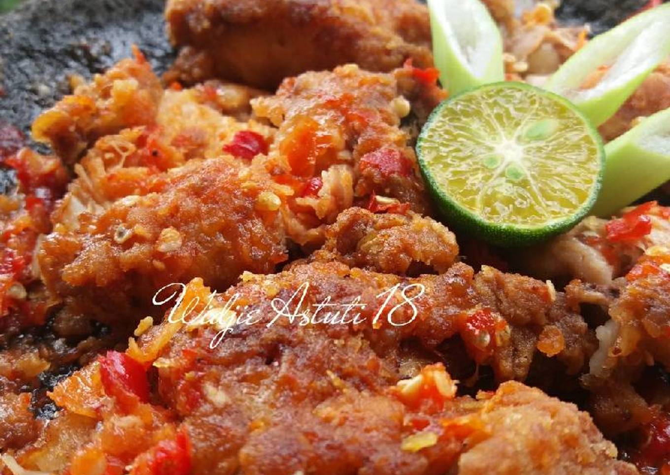 Ayam Geprek Sambal Korek