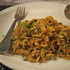 A picture of Biryani.