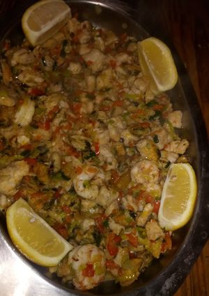 Una foto de Wok marino!