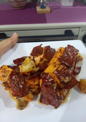 Foto resep Salmon garlic butter