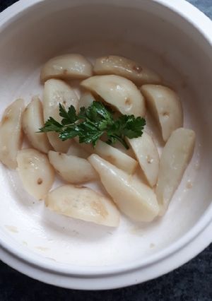 Egyszerű főtt csicsóka recept fotója