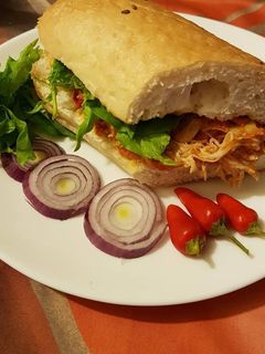 عکسی از دستور ساندویچ مرغ