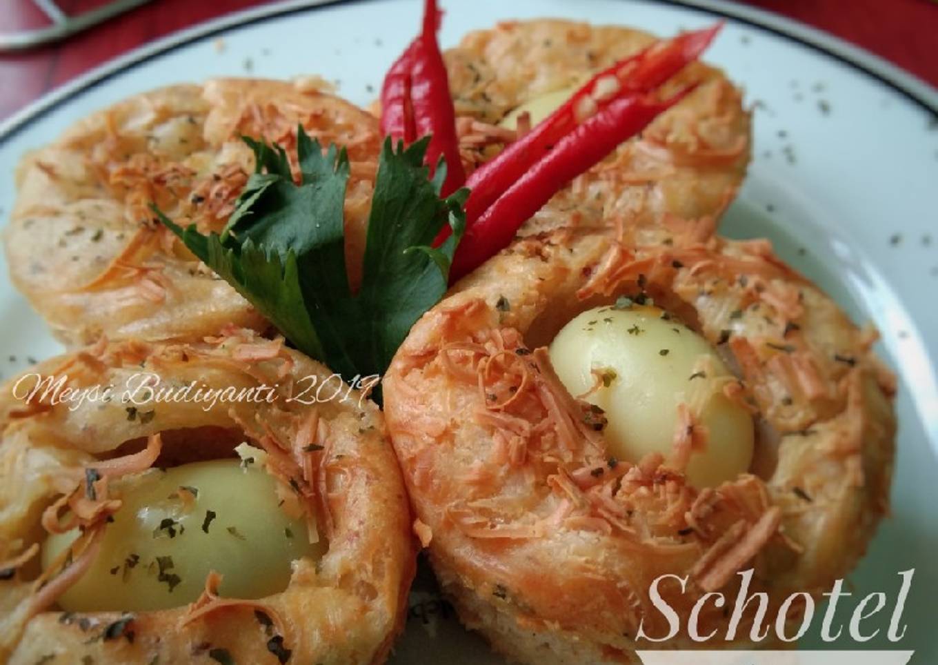 Schotel Telur Keju Panggang