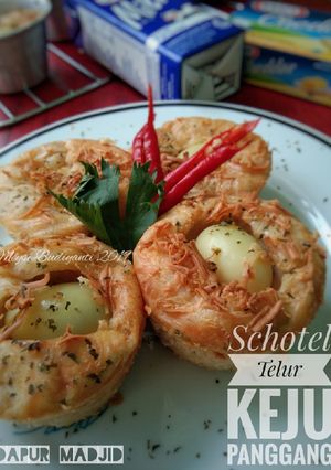 Foto resep Schotel Telur Keju Panggang