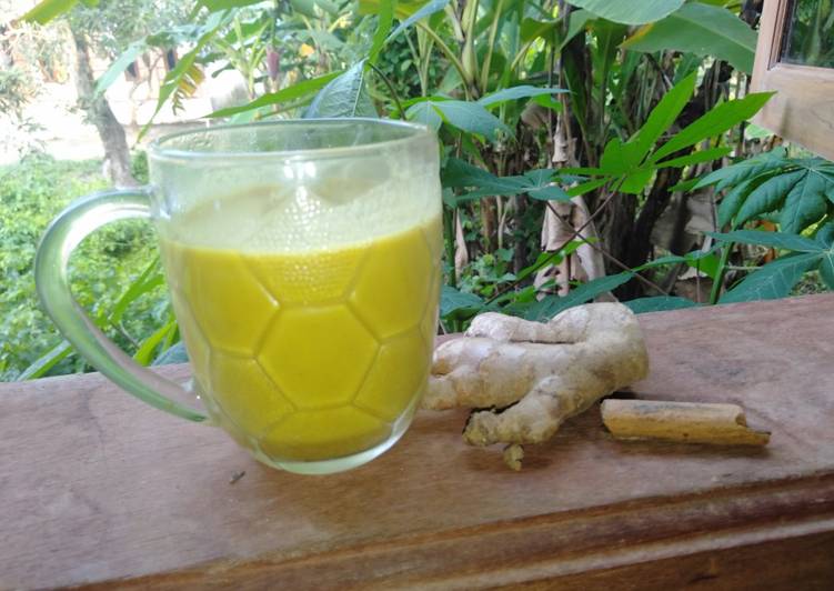 Resep Golden milk Anti Gagal