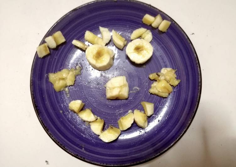 Carita de plátano para donar un árbol 🌳 (merienda infantil)