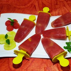A picture of Watermelon Popsicles.