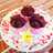 Eggless choco banana cake
