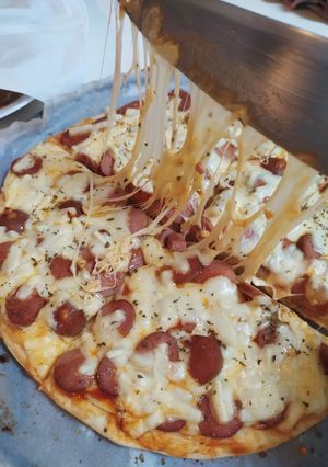 Foto resep Pizza Topping Sosis