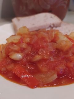 Lecsó, ahogy mi szeretjük (gm, lm) recept fotója