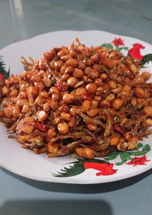 Foto resep Teri Kacang Balado