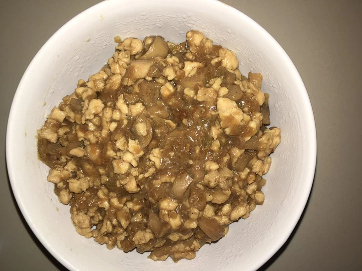 Cara Gampang Membikin Resep Tumis ayam jamur untuk isian bakpao yang Uenak Anti Ribet, Menggugah Selera