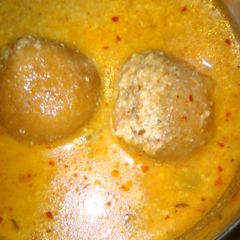 A picture of Malai kofta.