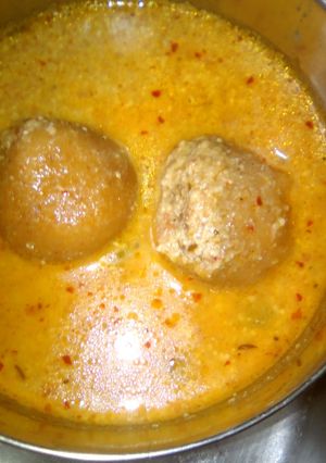 A picture of Malai kofta.