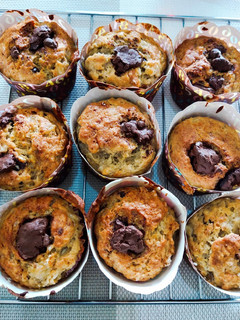 Foto resep Banana muffin super Moist,no Mixer