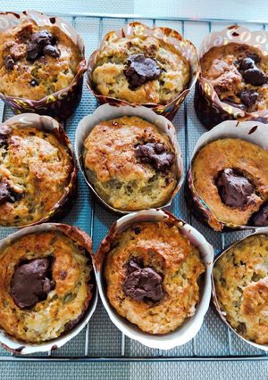 Foto resep Banana muffin super Moist,no Mixer