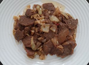 Foto resep Daging has dalam masak teriyaki