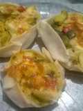 Canastas/empanadas de zapallo verde