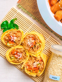 Foto resep Nasi Goreng Gulung Telur