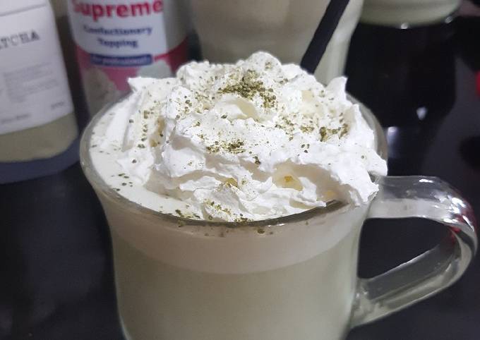 Resep Matcha ice milk, Enak Banget