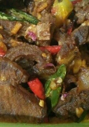 Foto resep Daging sapi saus tiram