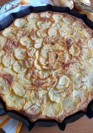 Foto di Focaccia con patate e rosmarino
